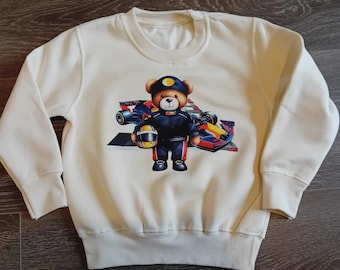 Formula One Kids Jumper, Redbull Racing Fleece Sweatshirt