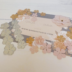 3D Blume Metall Stanzformen Scrapbooking Floral Stahl Handwerk sterben geschnitten DIY Album Karte, der Haus-Party-Dekoration