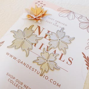 3D Flower Metal Cutting Dies Scrapbooking Floral Steel Craft Die Cut DIY Album Card Making Home Party Decoration