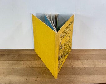 C 1961 Yellow Hard Cover Book, The Little Engine That Could Retold by Watty Piper, Illustrated by George and Doris Hauman, Platt & Munk