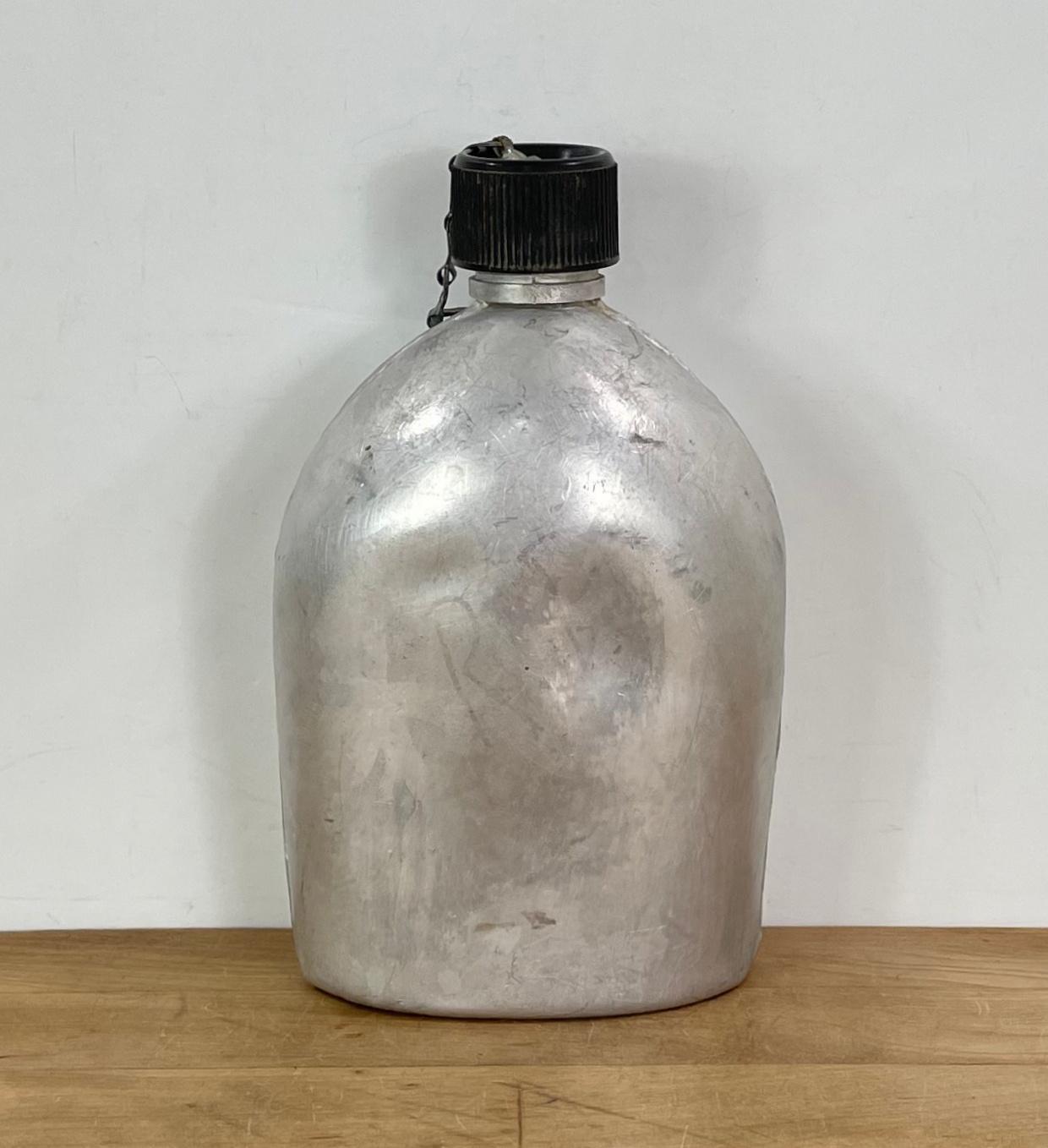 Cantine boyscout en aluminium/vintage des années 1960 cantine