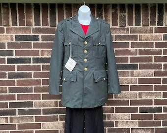 Califashions Marine Corps Tunic Maternity Serge Green Dress Size X Small -  Etsy