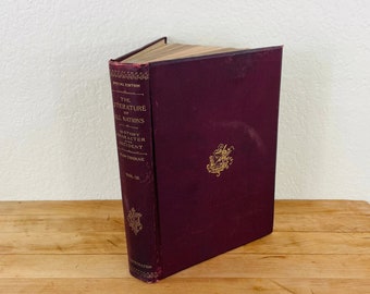 Antique Book C 1900, "The Literature of All Nations and All Ages" History, Character, and Incident. Volume VIII