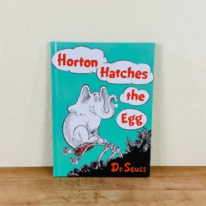 C 1970 Dr. Seuss Book, Horton hatches the Egg Written & Illustrated by Dr. Seuss, Published by Random House