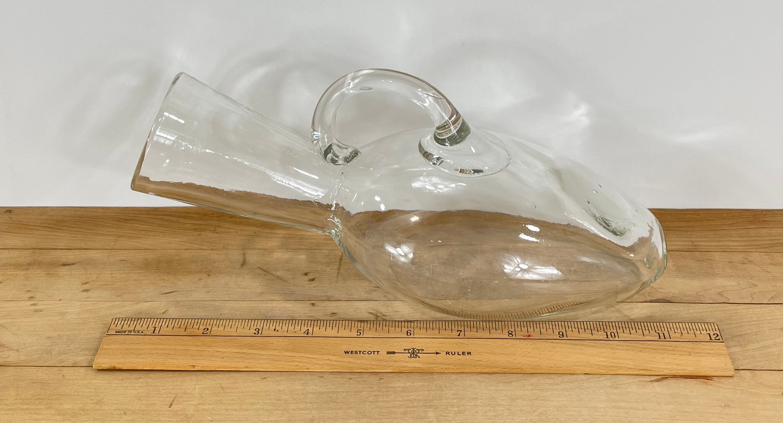 Clear Glass Urinal/bedpan, 16 Oz Glass Urine Bottle Etsy