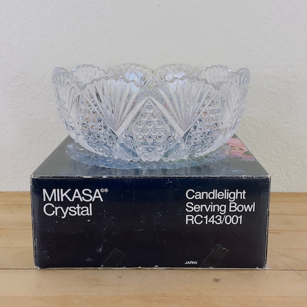 Mikasa Crystal Etsy