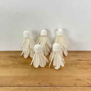 Feather Badminton Birdies / Shuttlecocks, Set of 8, All Included
