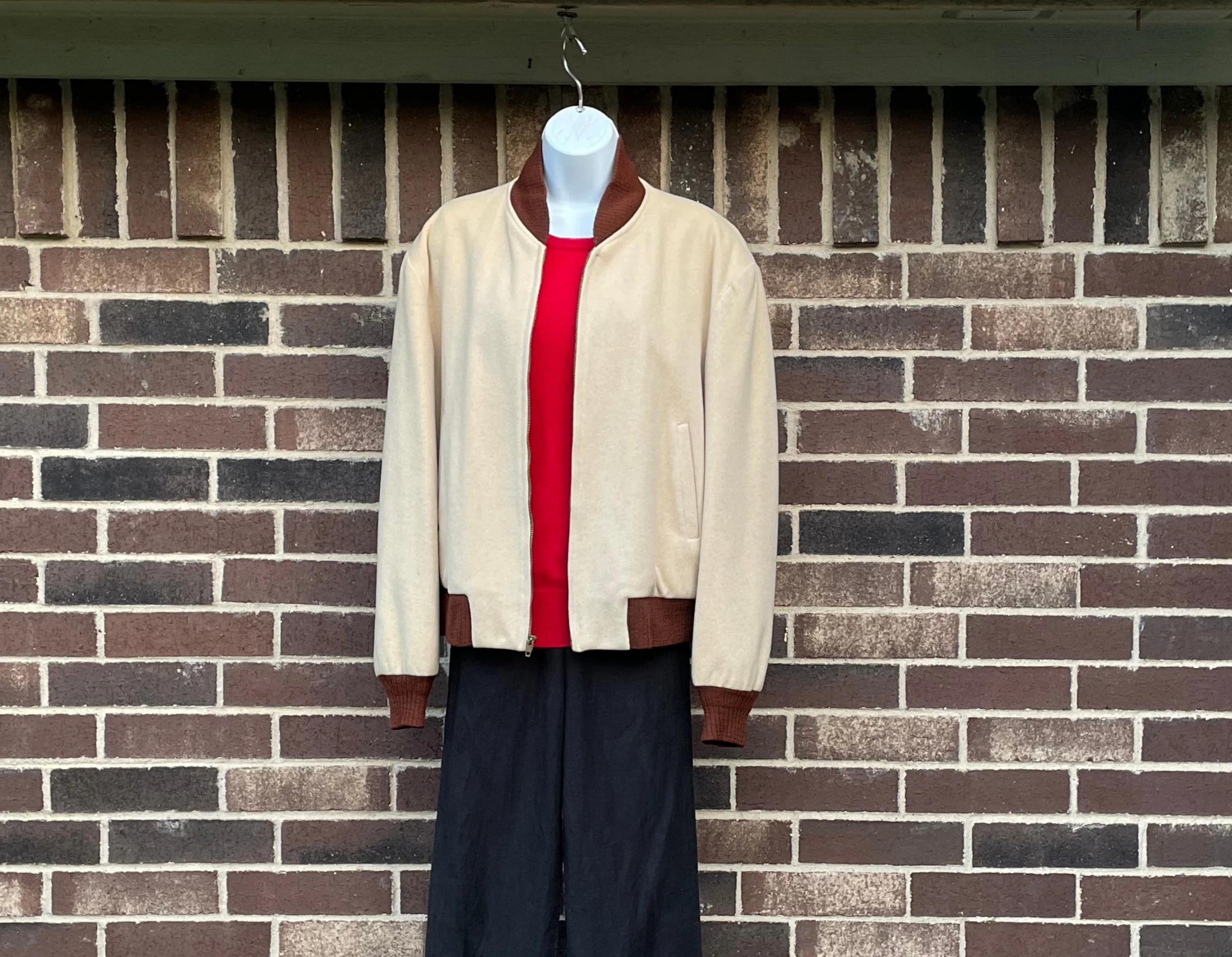ジャケット・アウター 70s McGregor Gray Wool Stadium Jacket il_fullxfull.6408870564_9b5c.jpg
