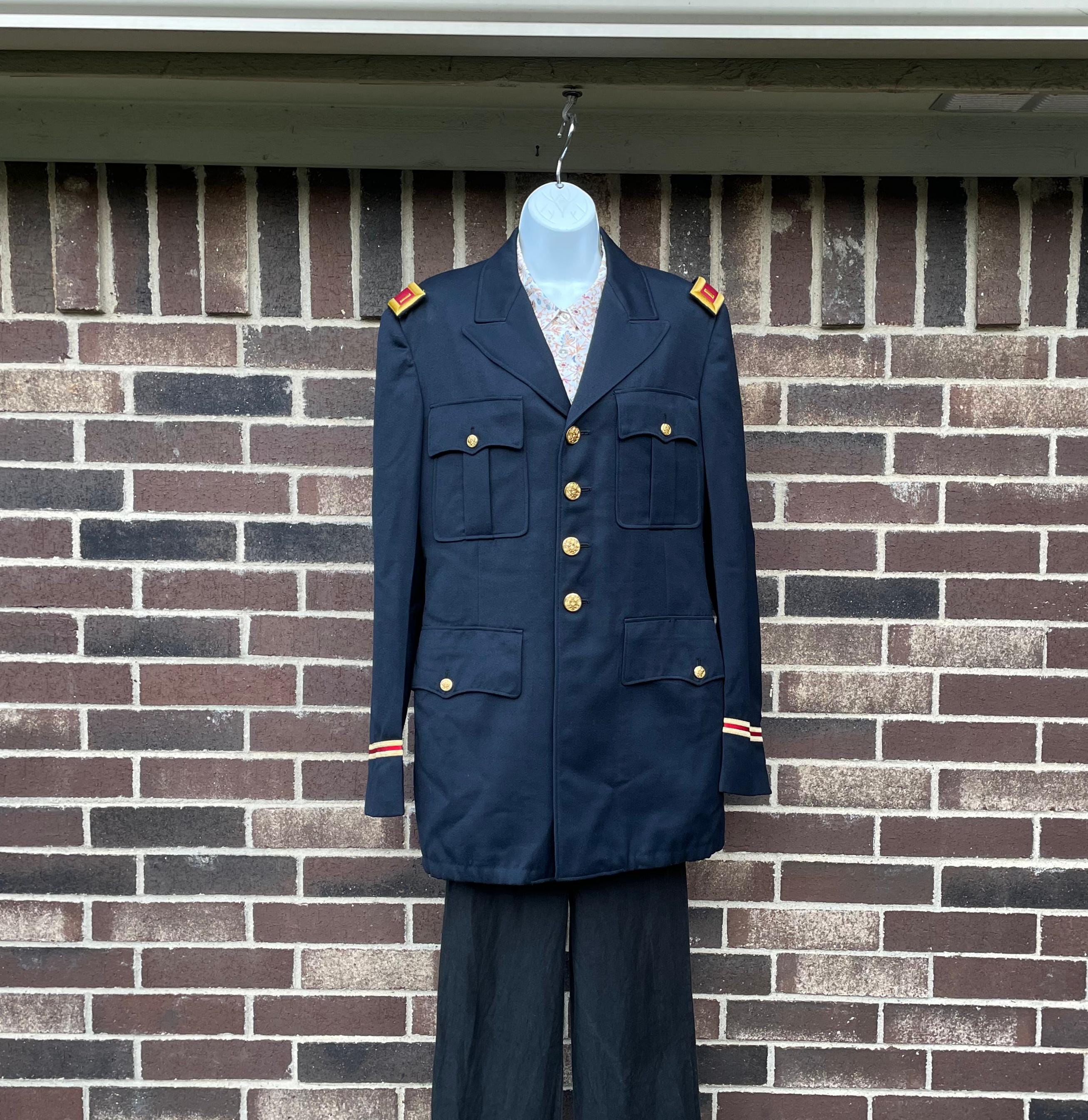 Dress Blue Jacket for US Army by Foree of San Antonio With Shoulder Boards  and Sleeve Braids - Etsy
