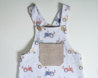 Dungarees "Tractor" size 92, 98 or 104