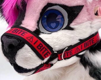 I BITE Fursuit Muzzle