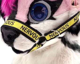 Nervous Fursuit Muzzle