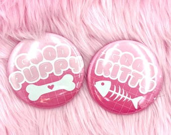 Good Puppy/Kitty Pins