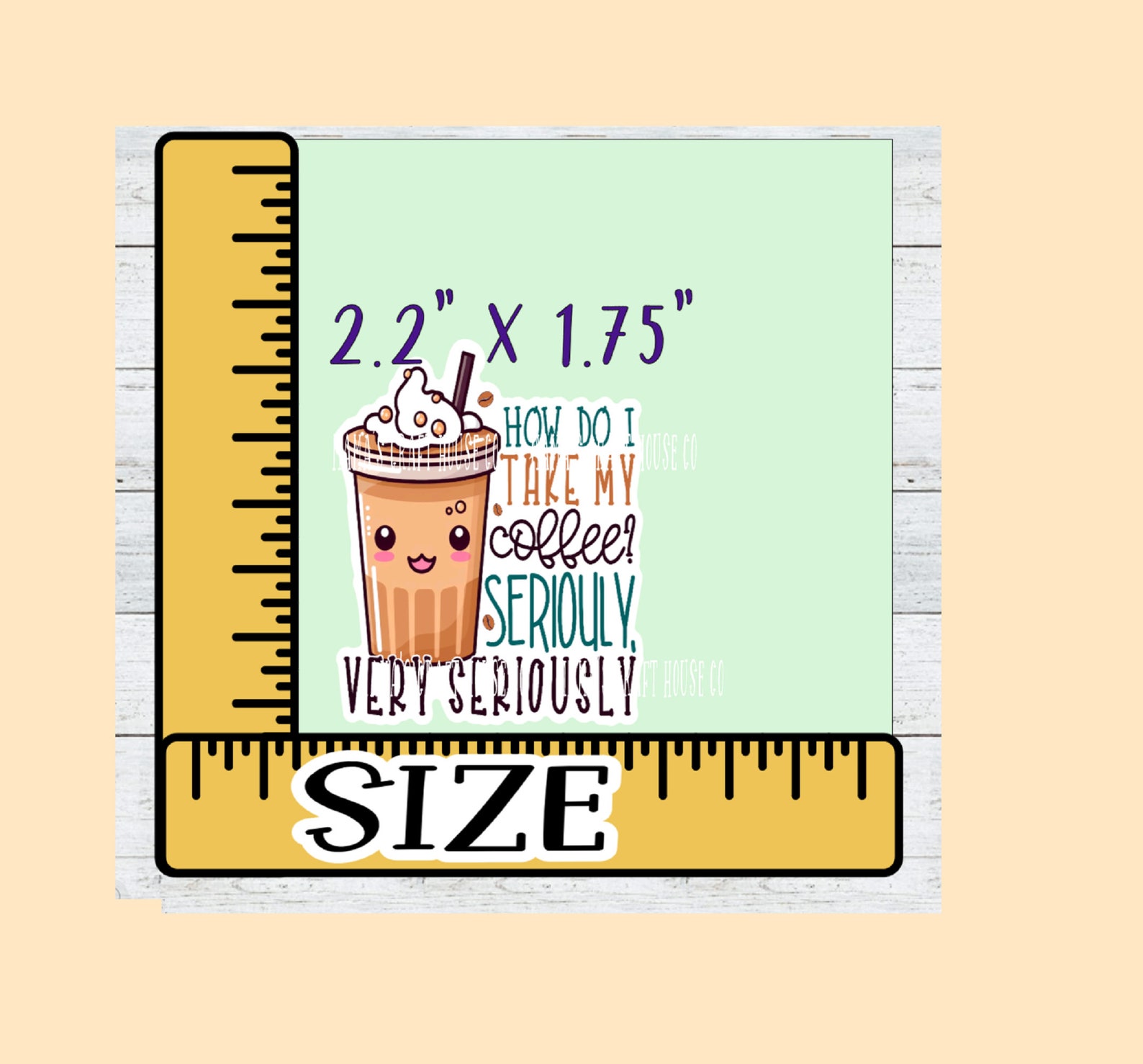 Psf Sticker Coffee Lover Cute Stickers ~ Iced Coffee ~ Hot Coffee ~ Premium Coffee ...