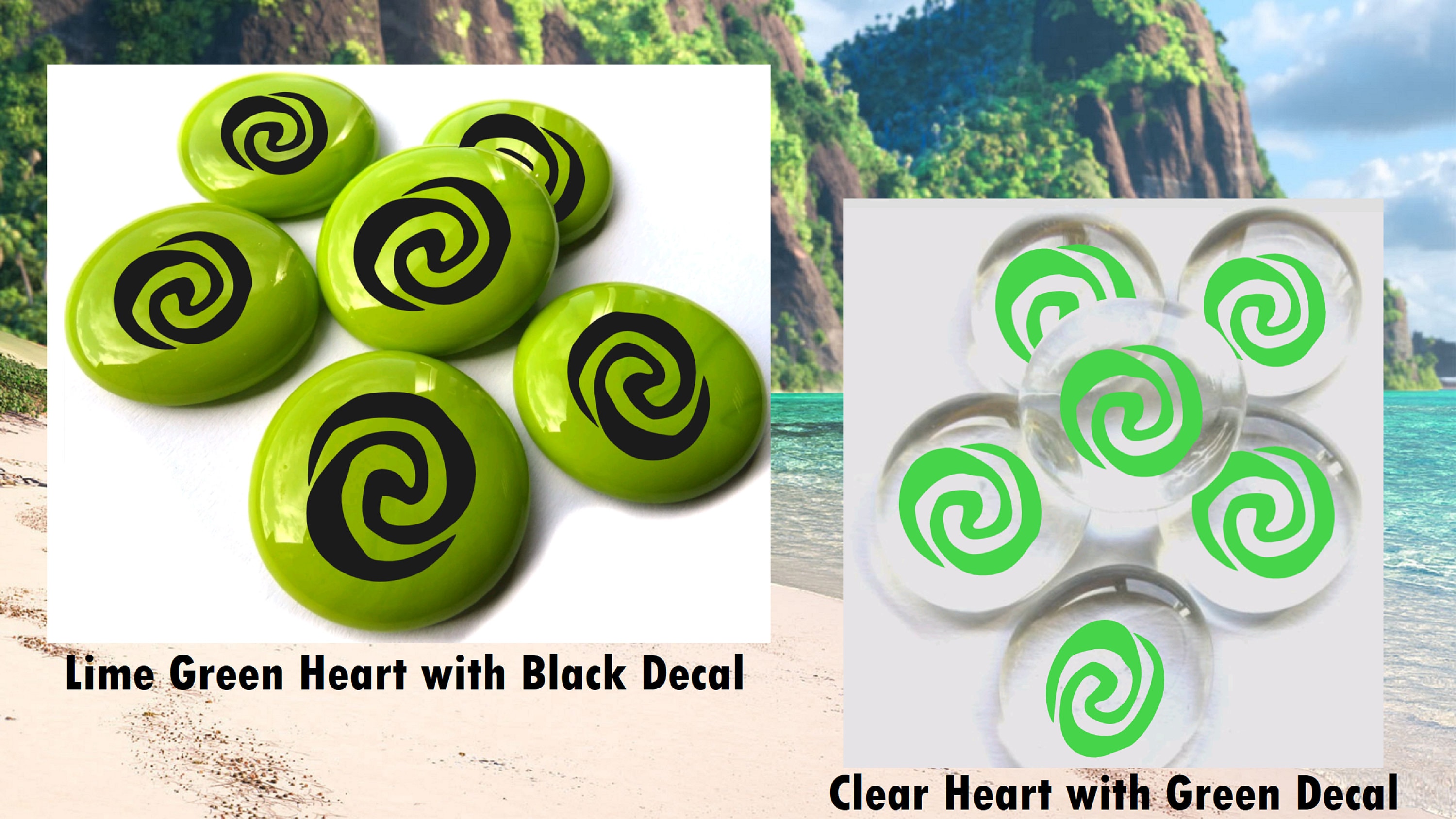 Heart of Te Fiti ~ Party Favors - Te Fiti Swirl ~ 6 Favors