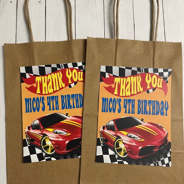 Personalized Party Bags ~ Party Favor Bags ~ Customized Party Favor Bags