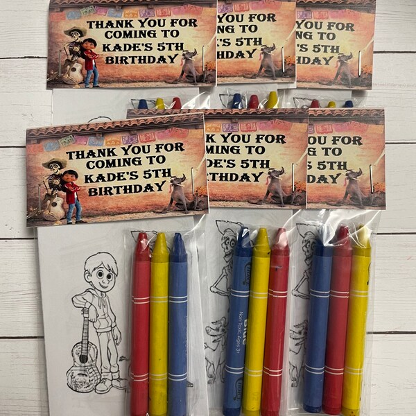 Coco Theme Party Favor Boxes Birthday Baby Shower Wedding Gift Party ...