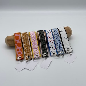 Individueller Schlüsselanhänger mit Schlaufe, 2,5cm breit