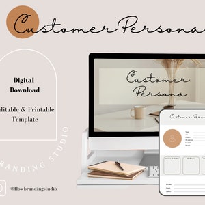 Customer persona template digital marketing