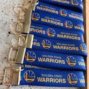 Golden State Warriors Key Fob/ Key Chain/ Wristlet