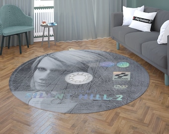 Silent Hill 2 CD Rug, Retro Game Room Decor