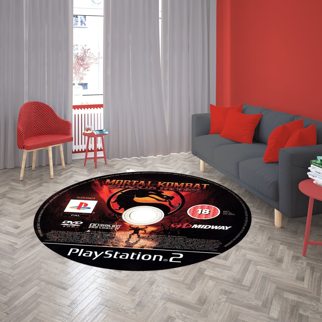 Mw2 Cd Rug Mortal Kombat Shaolin Monks Rug, CD Design, Gamer Room Decor - Etsy