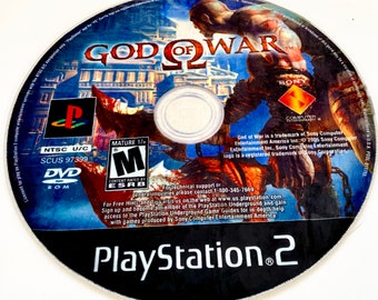 God of War Rug God of War CD Rug Playstation 2 Rug CD Rug Game