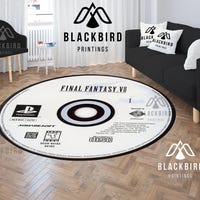 FFXIV Azem Circle Rug - 6ft Round Velvet Carpet - Final Fantasy XIV - Etsy