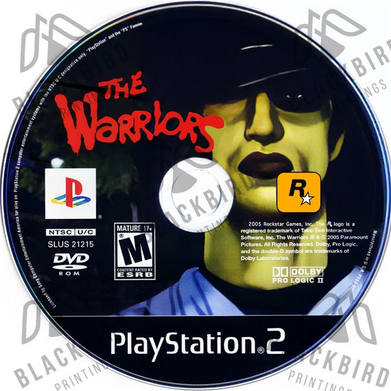 The Warriors PS2 CD Rug, Recycled Polyester Gamer Decor - Etsy