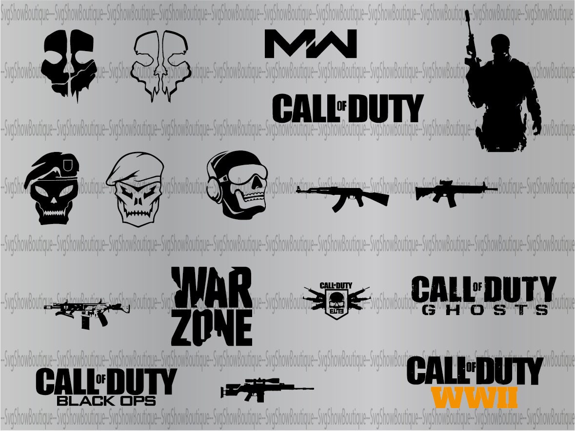call of duty logo font