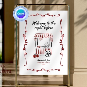 That&#39;s Amore Rehearsal Dinner Welcome Sign, That&#39;s Amore dinner Pizza Welcome Sign Template, Rehearsal dinner Pizza Party Italian Decor # 15