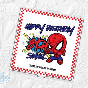 superhero Birthday Party Favor Pizza design heroes Pizza Box  Pizza Party Favor  Mini Pizza Box Green Hero Turtle Birthday Digital Download