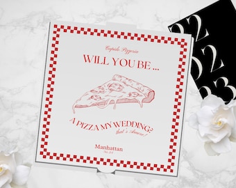Bridesmaid Proposal Pizza Box Template thats amore wedding box design, bridesmaid box  bridesmaid proposal idea wedding proposal pizza box