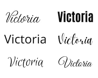 Victoria svg , Baby Namen svg, Hochzeitsnamen svg