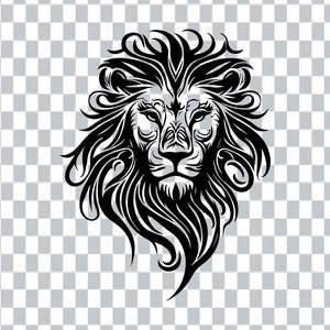 Tête de lion svg