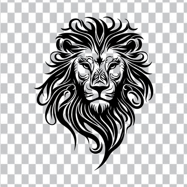 Lion Head svg