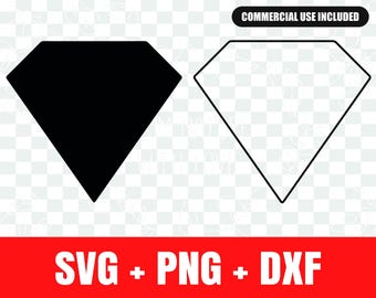 Diamond svg , Diamond silhouette svg, Diamond outline svg