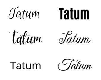 Tatum svg , Tatum Baby Name svg, Tatum Wedding Name svg
