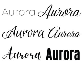 Aurora svg , Baby Names svg, Wedding Names svg