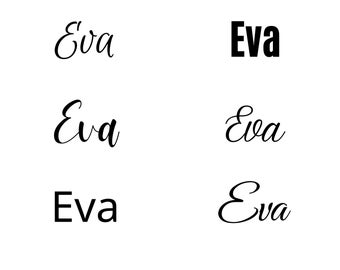 Eva svg , Eva Baby Name svg, Eva Wedding Name svg