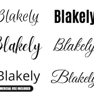 Blakely svg , Blakely Baby Name svg, Blakely Wedding Name svg