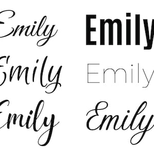 Emily svg , Baby Namen svg, Hochzeit Namen svg