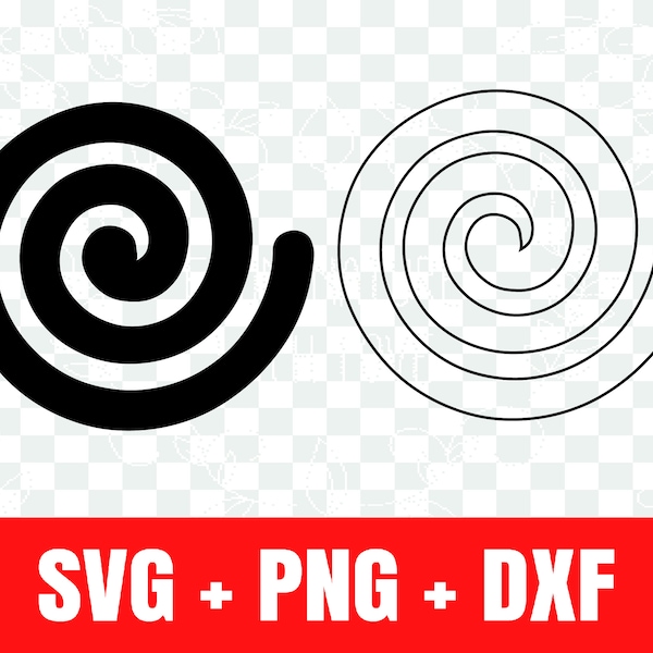 Spiral silhouette svg, Spiral outline svg, Spiral clipart svg , Spiral cricut svg , Spiral print svg