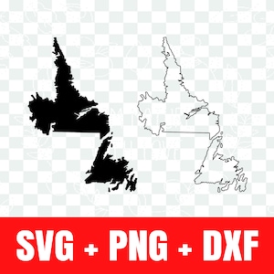 Neufundland Silhouette svg , Neufundland Silhouette svg