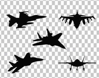 Fighter Jet svg , Fighter Jet Silhouette bundle svg , Fighter Jet Silhouette svg, Fighter Jet bundle svg , Fighter Jet Silhouette svg,