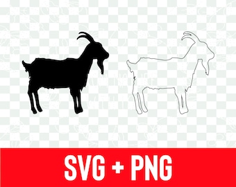 Ziege svg, Ziege Silhouette svg, Ziege svg
