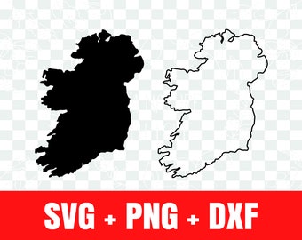 ireland silhouette svg, ireland outline svg