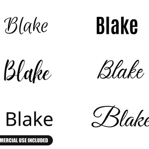 Blake svg , Baby Names svg, Wedding Names svg