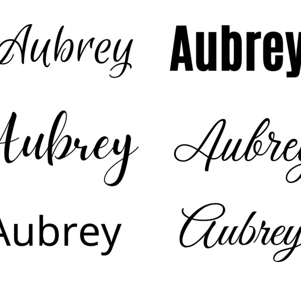 Aubrey - Etsy