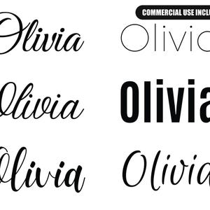 Olivia svg, Names svg, Baby Names svg